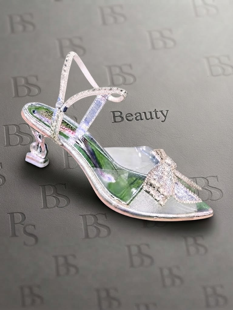 Buy Transparent Heels For Casual Wear – Stylish & Comfortable Girls Heel
