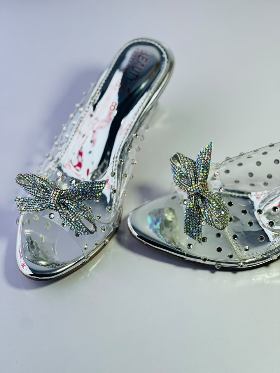 Transparent/Cinderella Heels for Girls At Best Price in Pakistan