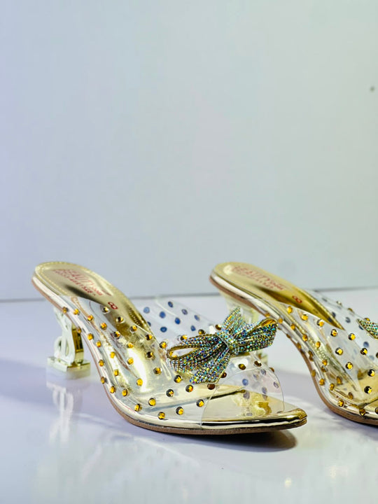 Transparent/Cinderella heels for Girls At Best price in Pakistan